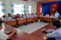 PHÚ TÂN HỌP BÁO CHUYÊN ĐỀ CÔNG TÁC PHÒNG CHỐNG DỊCH VÀ TIÊM CHỦNG MỞ RỘNG