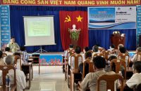 Tập huấn phòng chống tác hại của thuốc lá.