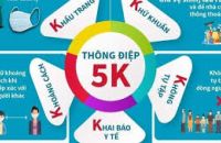 Bộ Y tế khuyến cáo "5K" chung sống an toàn với dịch bệnh