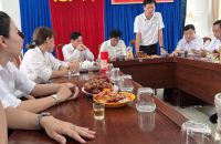 KIỂM TRA CÔNG TÁC PHÒNG CHỐNG DỊCH VÀ KHÁM CHỮA BỆNH TRƯỚC TẾT.