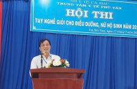 TRUNG TÂM Y TẾ KHU VỰC PHÚ TÂN TỔ CHỨC HỘI THI “ĐIỀU DƯỠNG GIỎI NĂM 2025”