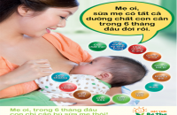 HƯỞNG ỨNG TUẦN LỄ THẾ GIỚI NUÔI CON BẰNG SỮA MẸ NĂM 2024